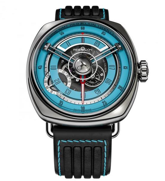 Rebellion Twenty-One GMT Turquoise replica watches